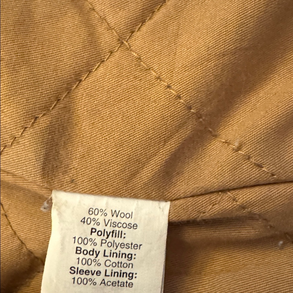 Blue J Crew Mens peacoat medium - Picture 4 of 8